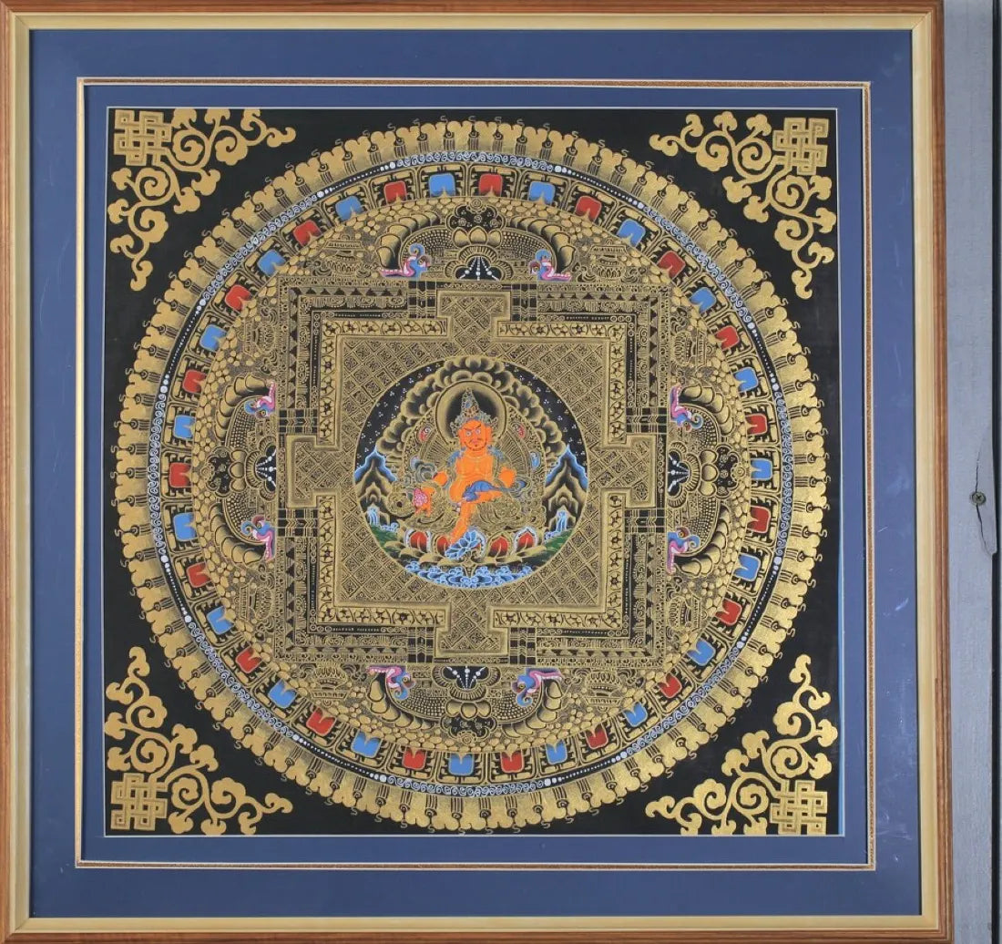 Yellow Jambhala Mandala