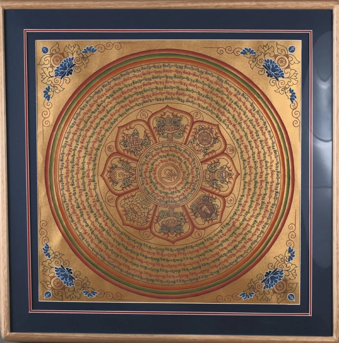 Eight Auspicious Mandala
